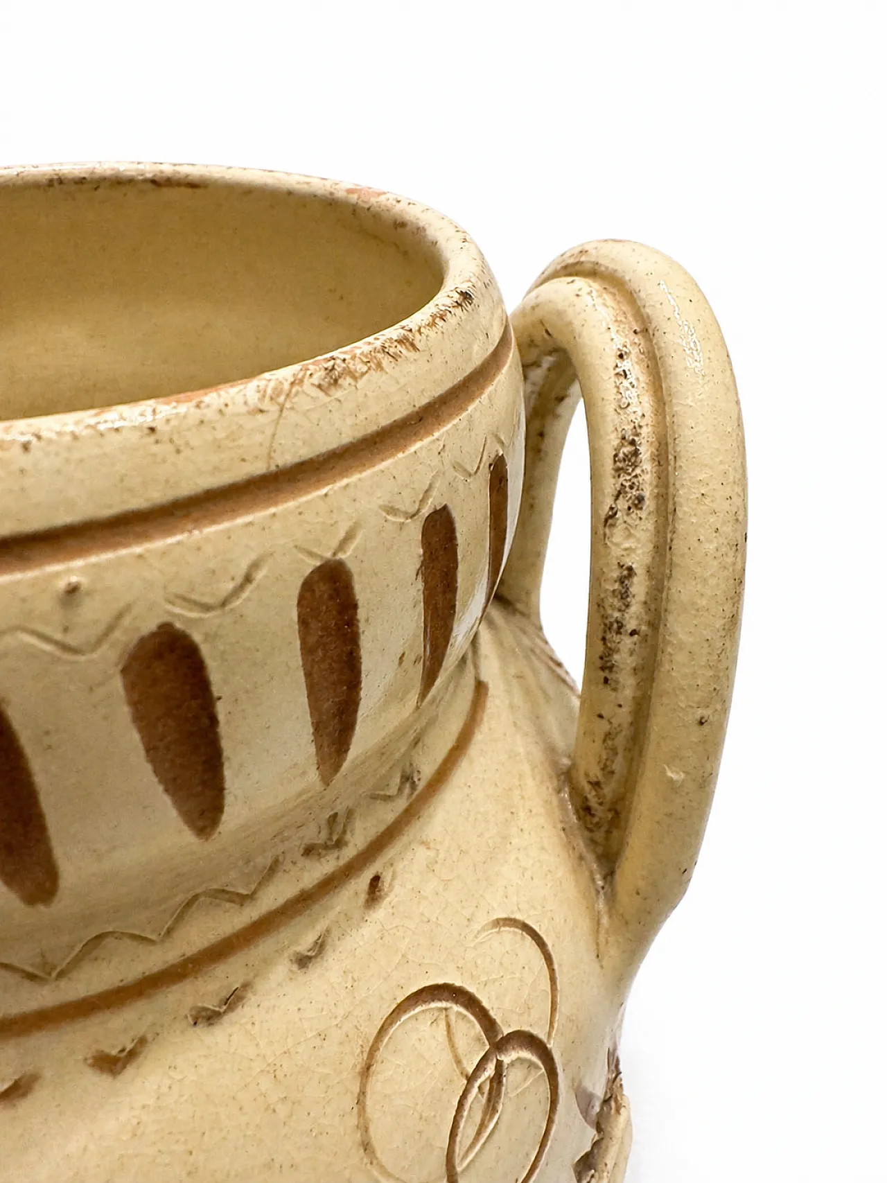 Vaso in ceramica, metà '900 6