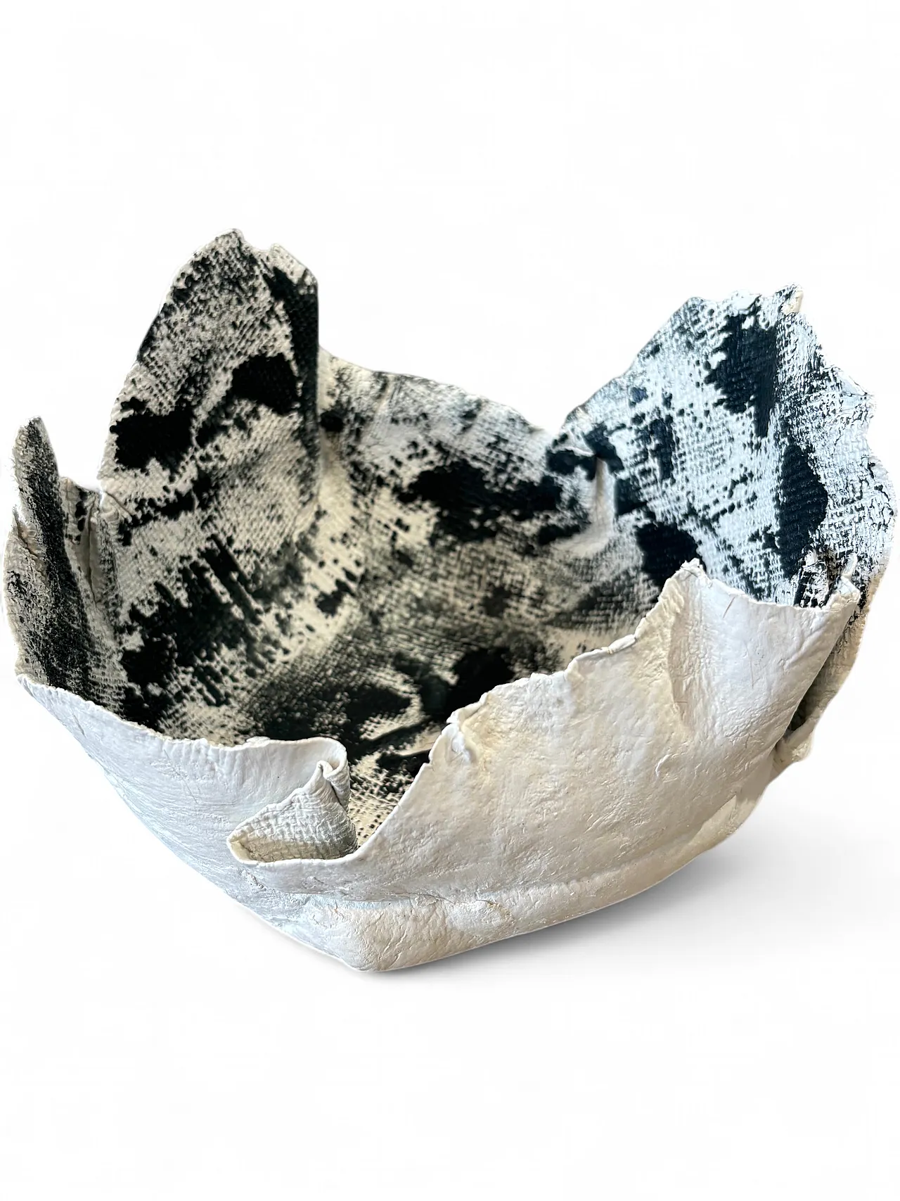 Window on the soul, unique ceramic sculptural work by A.Angoli, 2000s 8