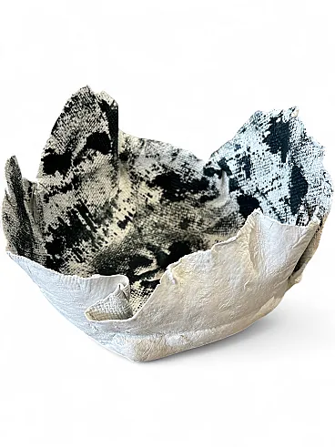 Window on the soul, unique ceramic sculptural work by A.Angoli, 2000s
