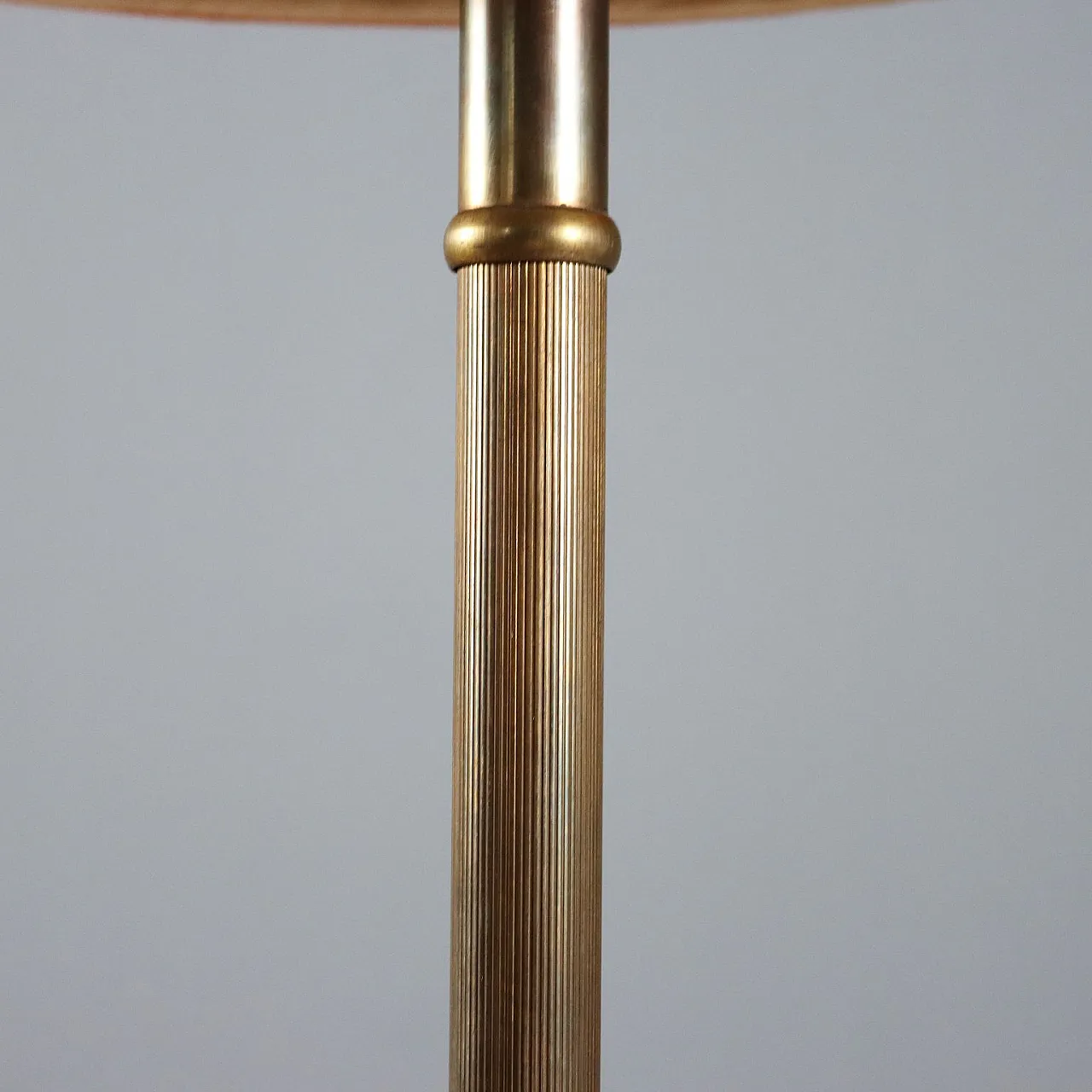 Lampada in ottone, anni '50 5