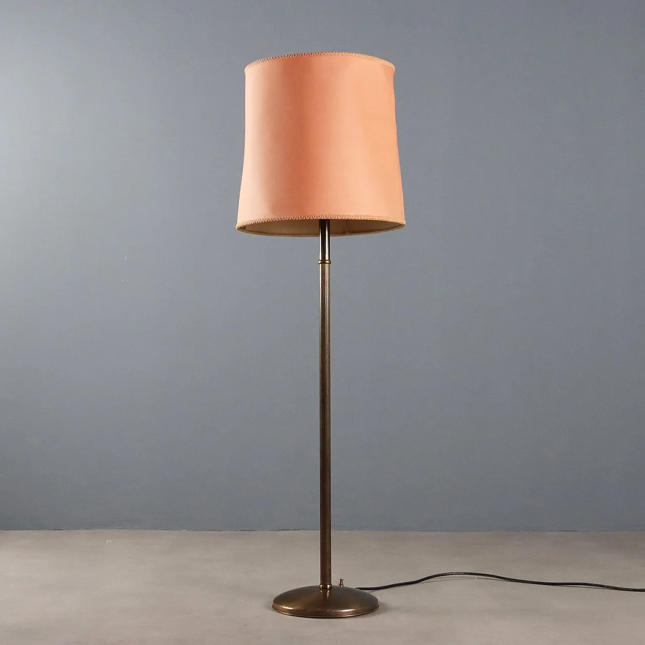 Lampada in ottone, anni '50 7