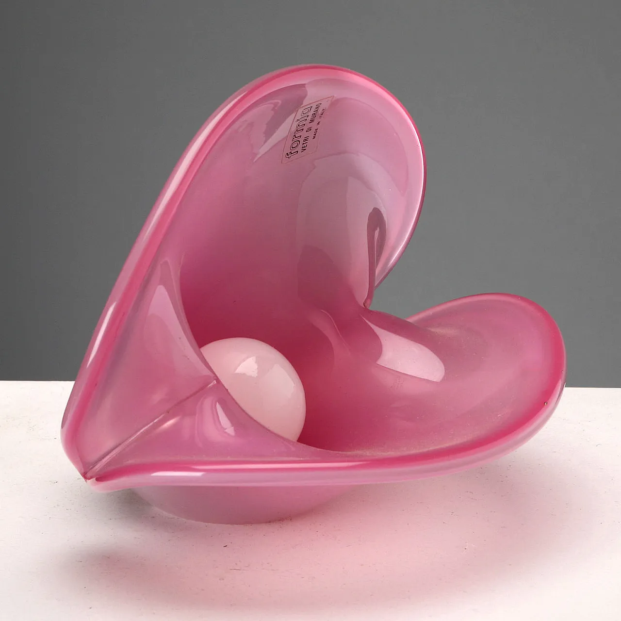 Murano glass shell, 20th century 3