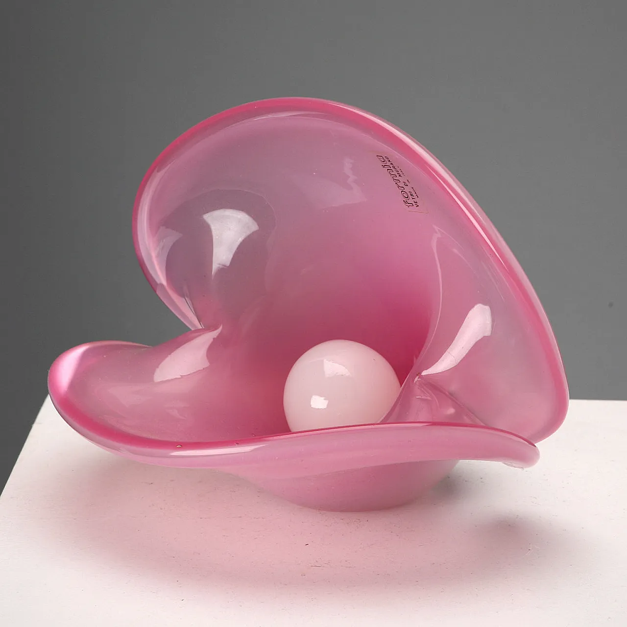 Murano glass shell, 20th century 4