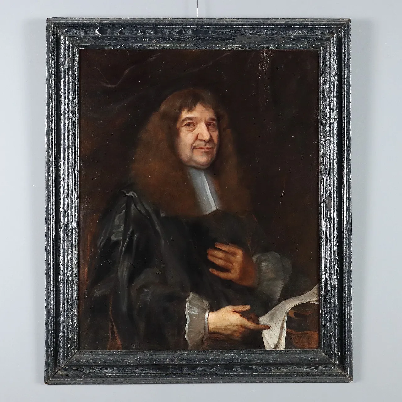 Painting Attributed to John Greenhill, oil on canvas, 18th century 1