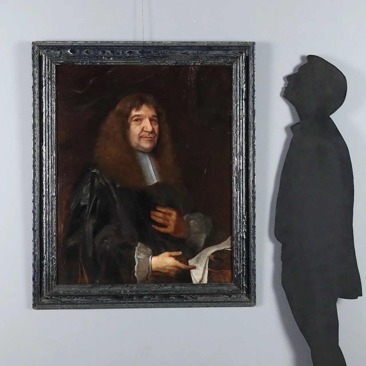 Painting Attributed to John Greenhill, oil on canvas, 18th century 2