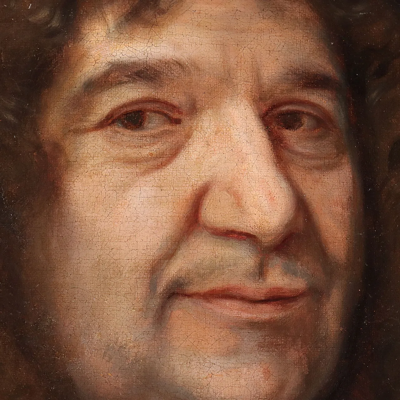 Painting Attributed to John Greenhill, oil on canvas, 18th century 5