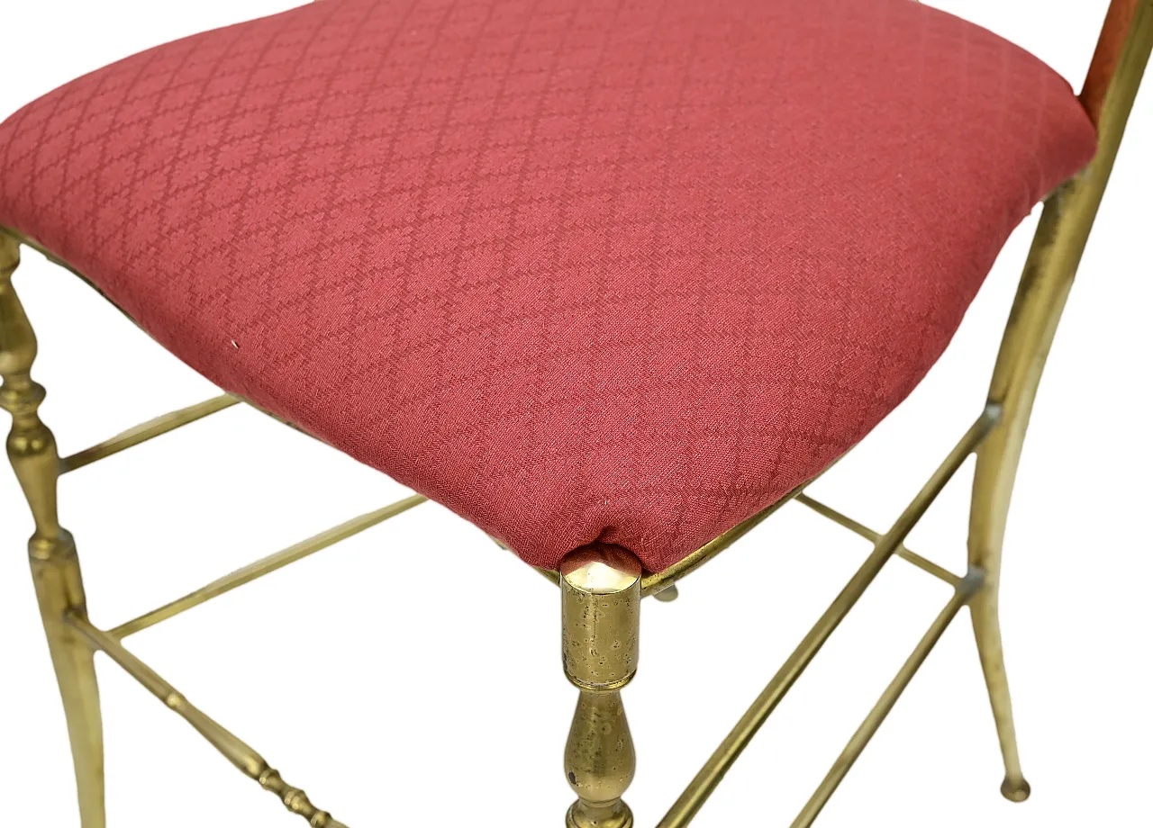 Coppia di sedie Hollywood Regency, anni '50 6