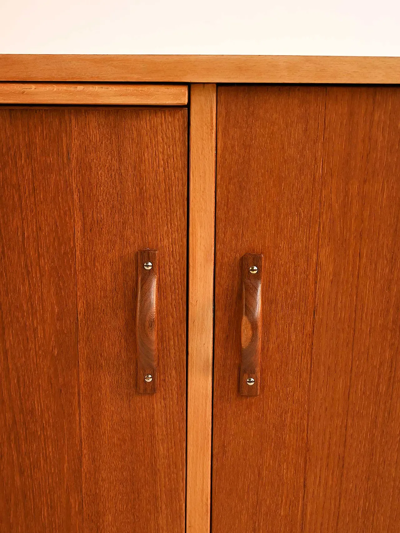 Scandinavian teak sideboard with extractable top, 1960s 7