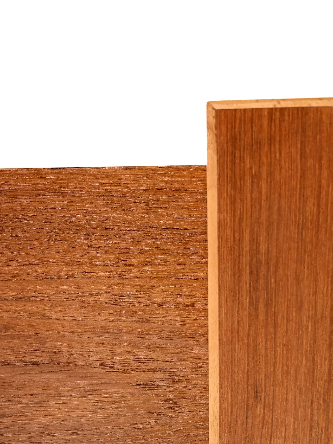 Scandinavian teak sideboard with extractable top, 1960s 9