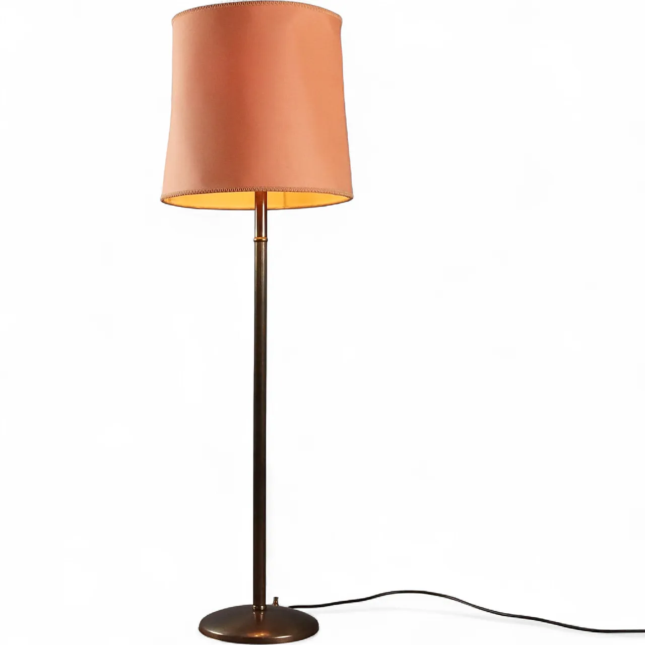Lampada in ottone, anni '50 8