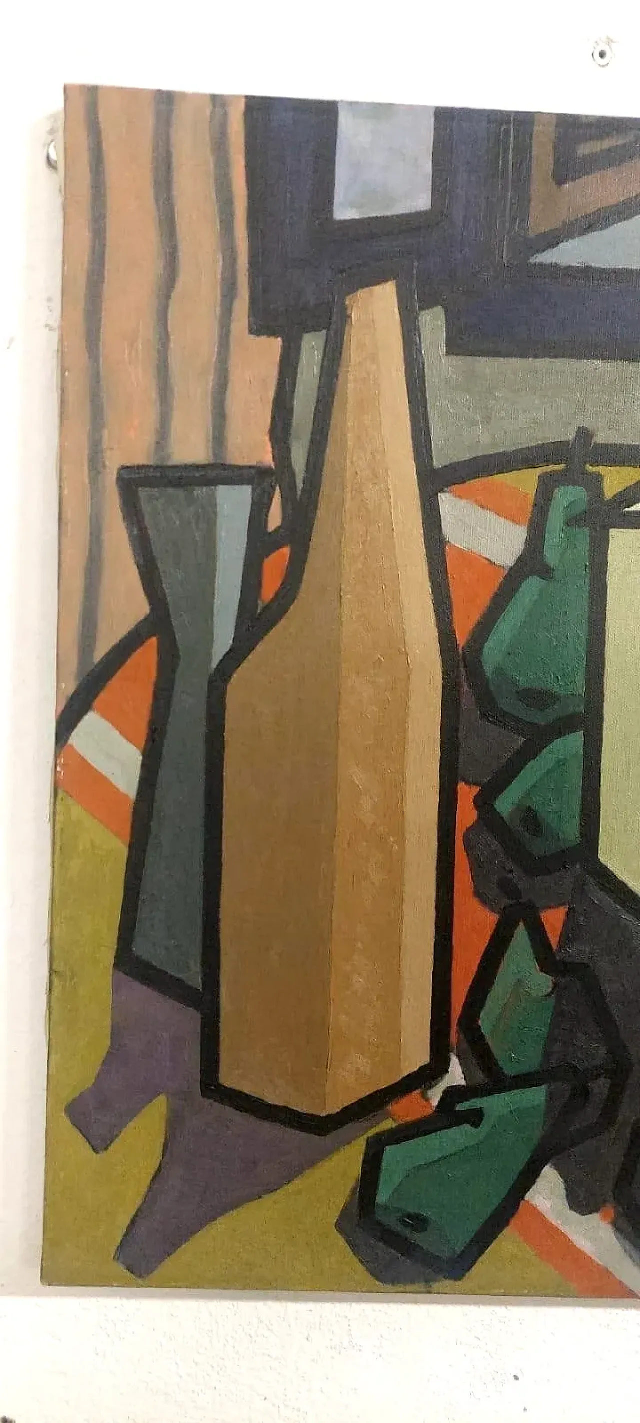 Natura morta di Franco Prayer, olio su tela, '900 3
