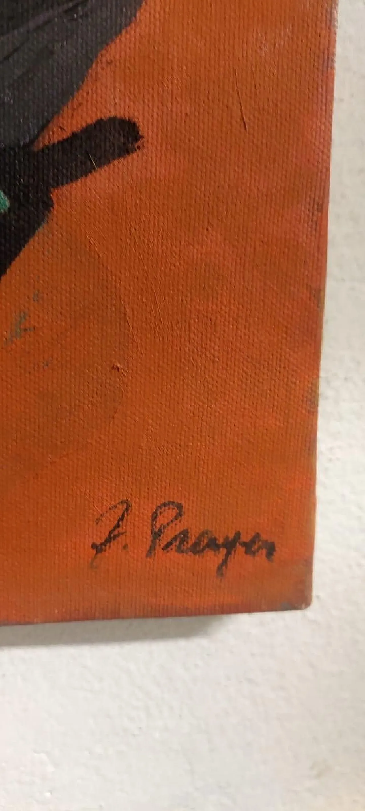 Natura morta di Franco Prayer, olio su tela, '900 5