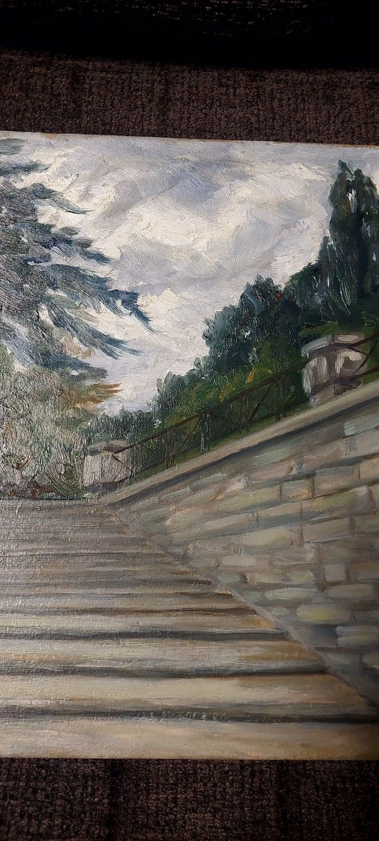 Le Rampe A San Niccolo, olio su tela, '900 7