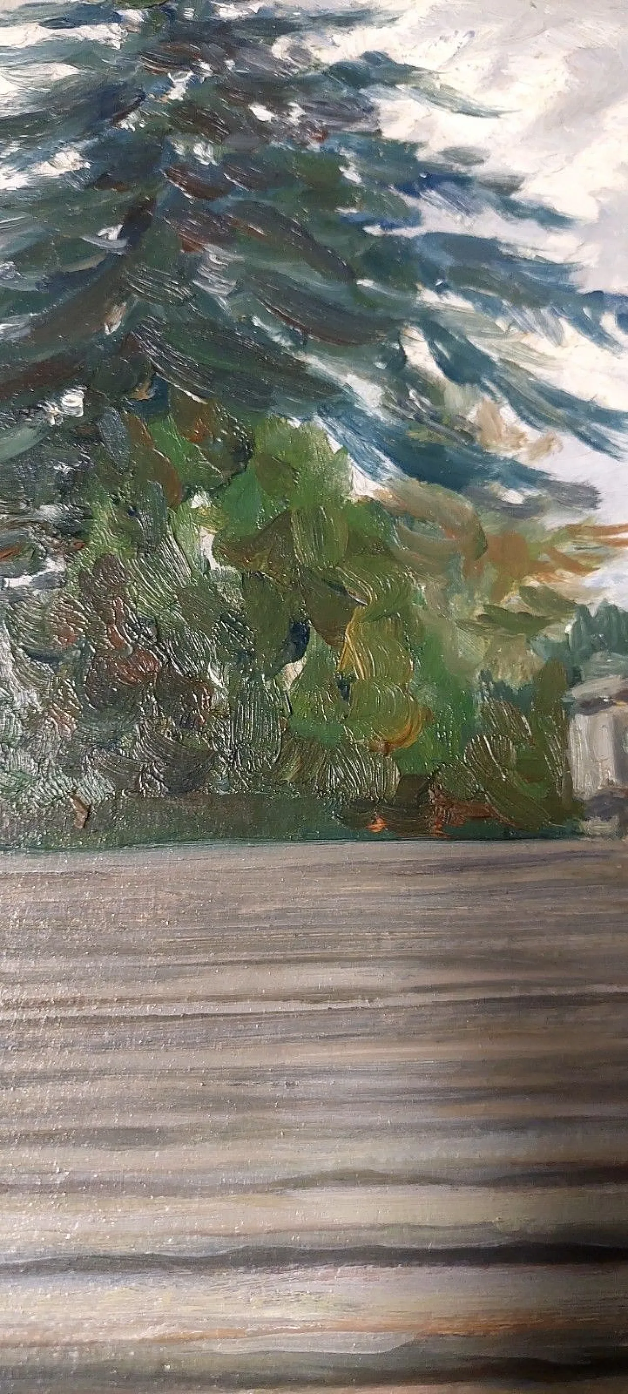 Le Rampe A San Niccolo, olio su tela, '900 9
