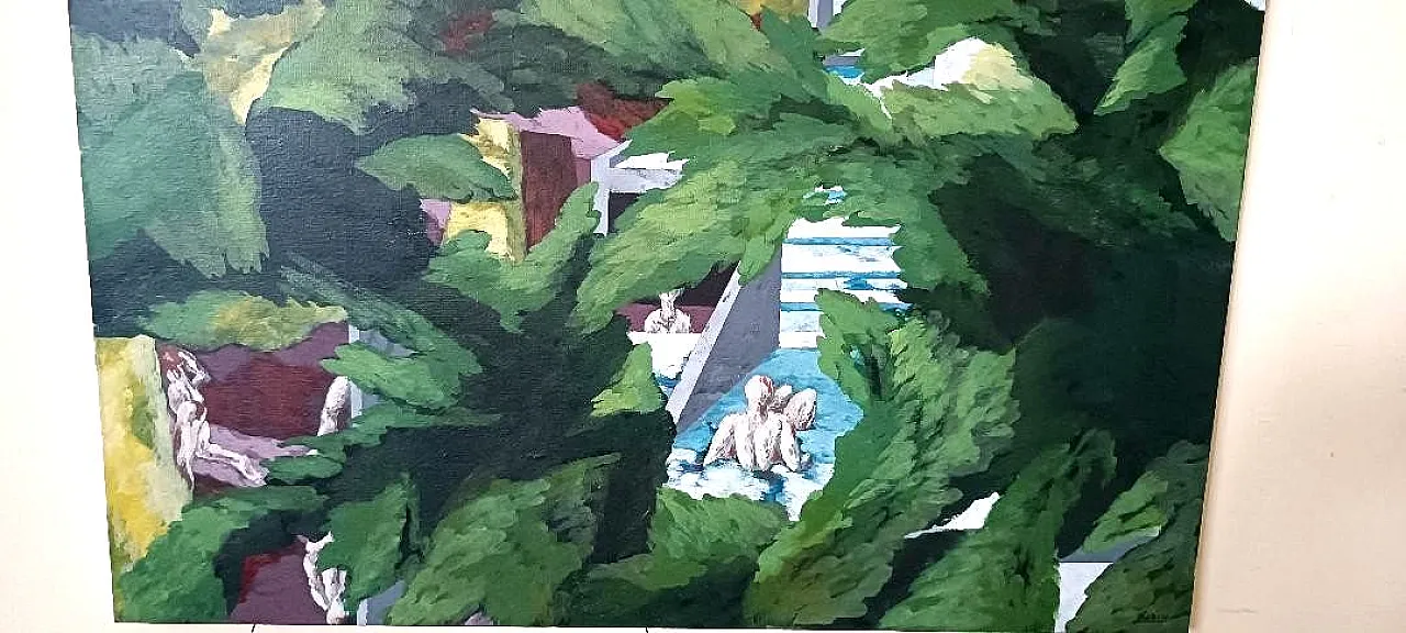 Olio su tela, anni '80 5