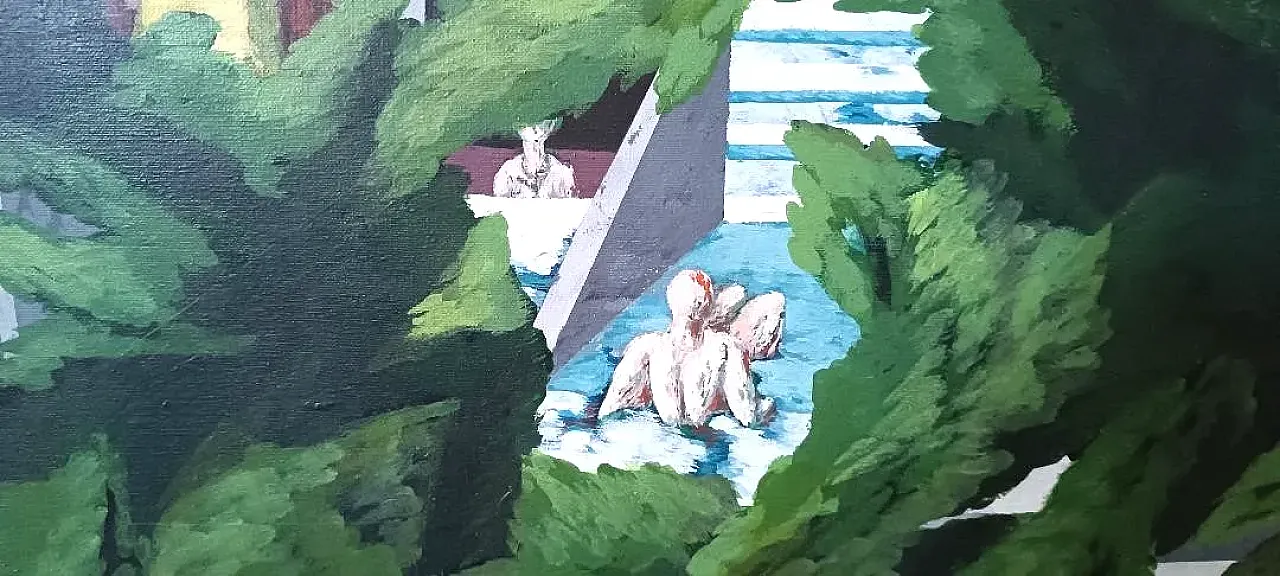 Olio su tela, anni '80 7