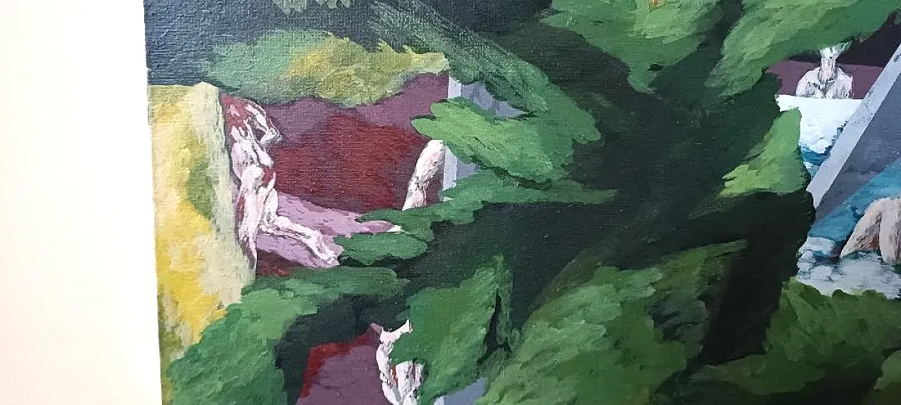 Olio su tela, anni '80 8