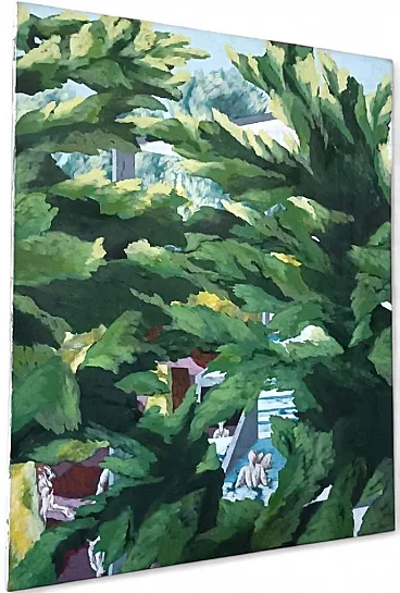 Olio su tela, anni '80