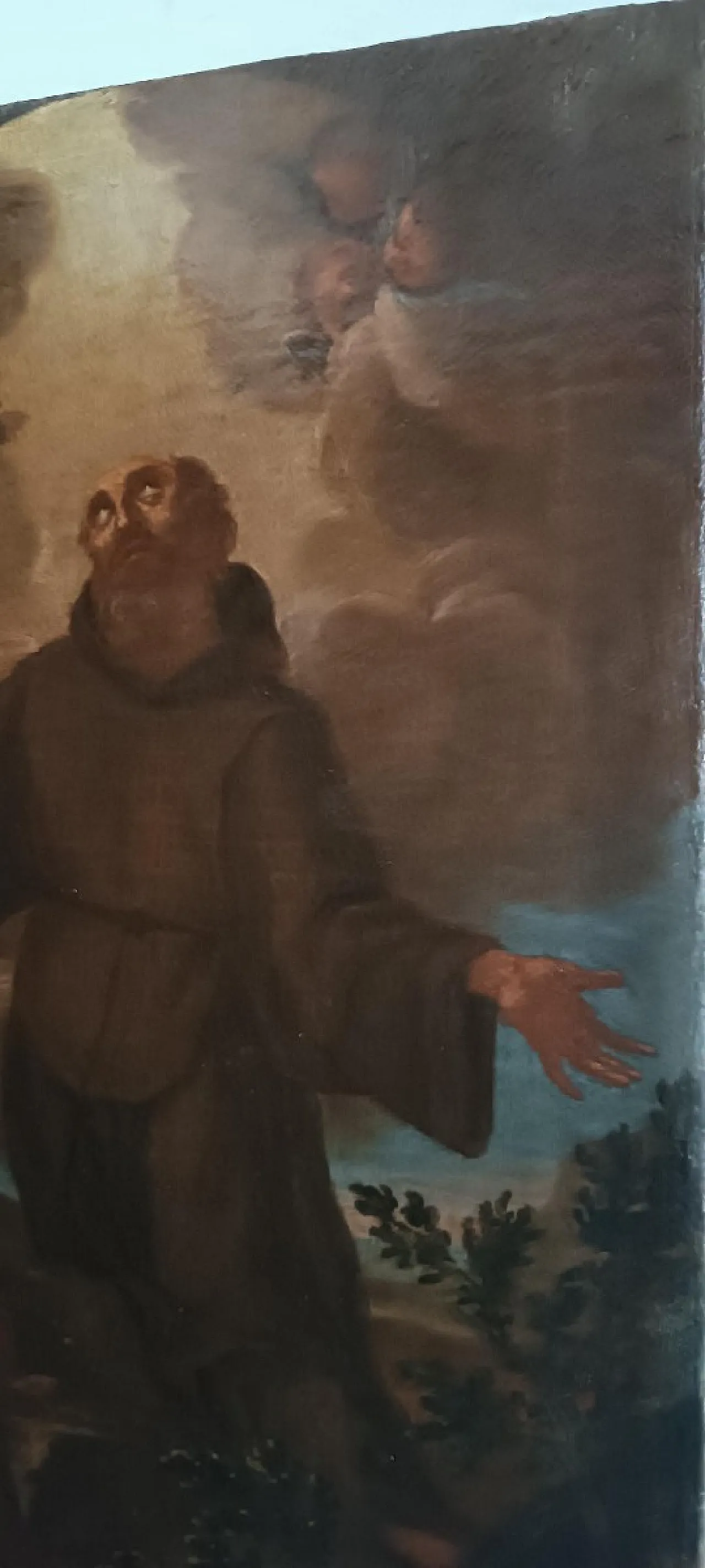 Santo Francescano, olio su tela, '700 6