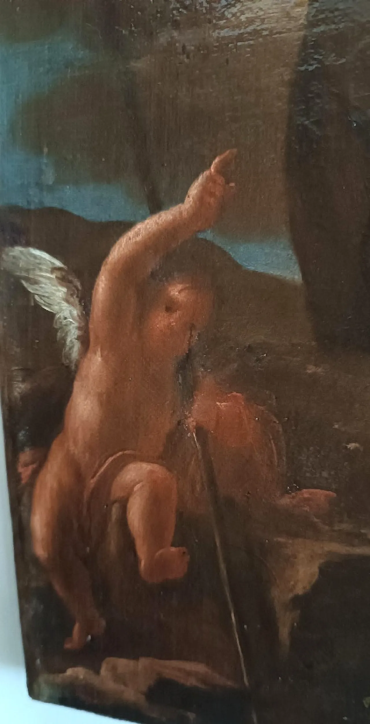 Santo Francescano, olio su tela, '700 8