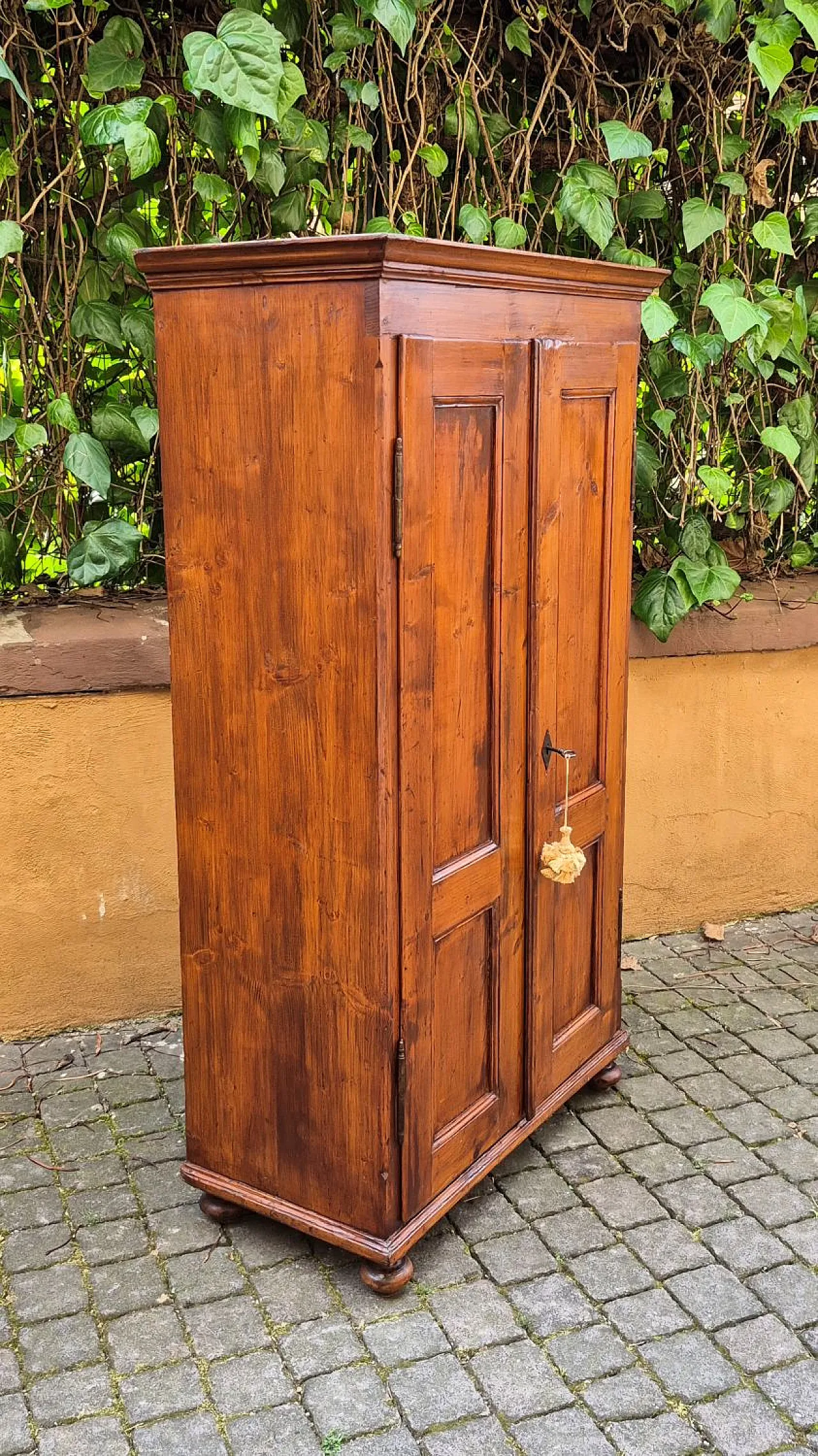 Credenza in legno di pino, metà '800 3