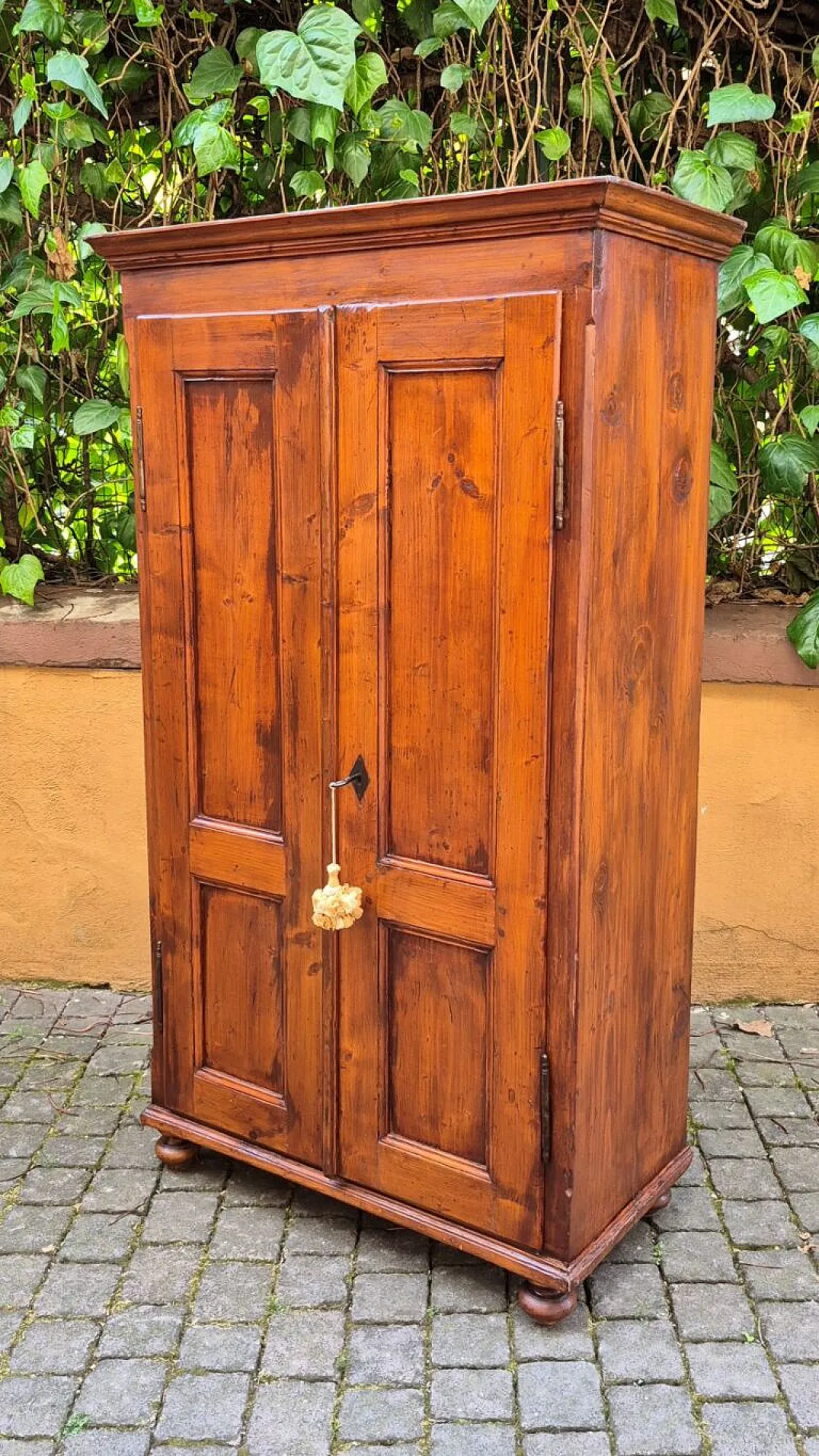 Credenza in legno di pino, metà '800 4