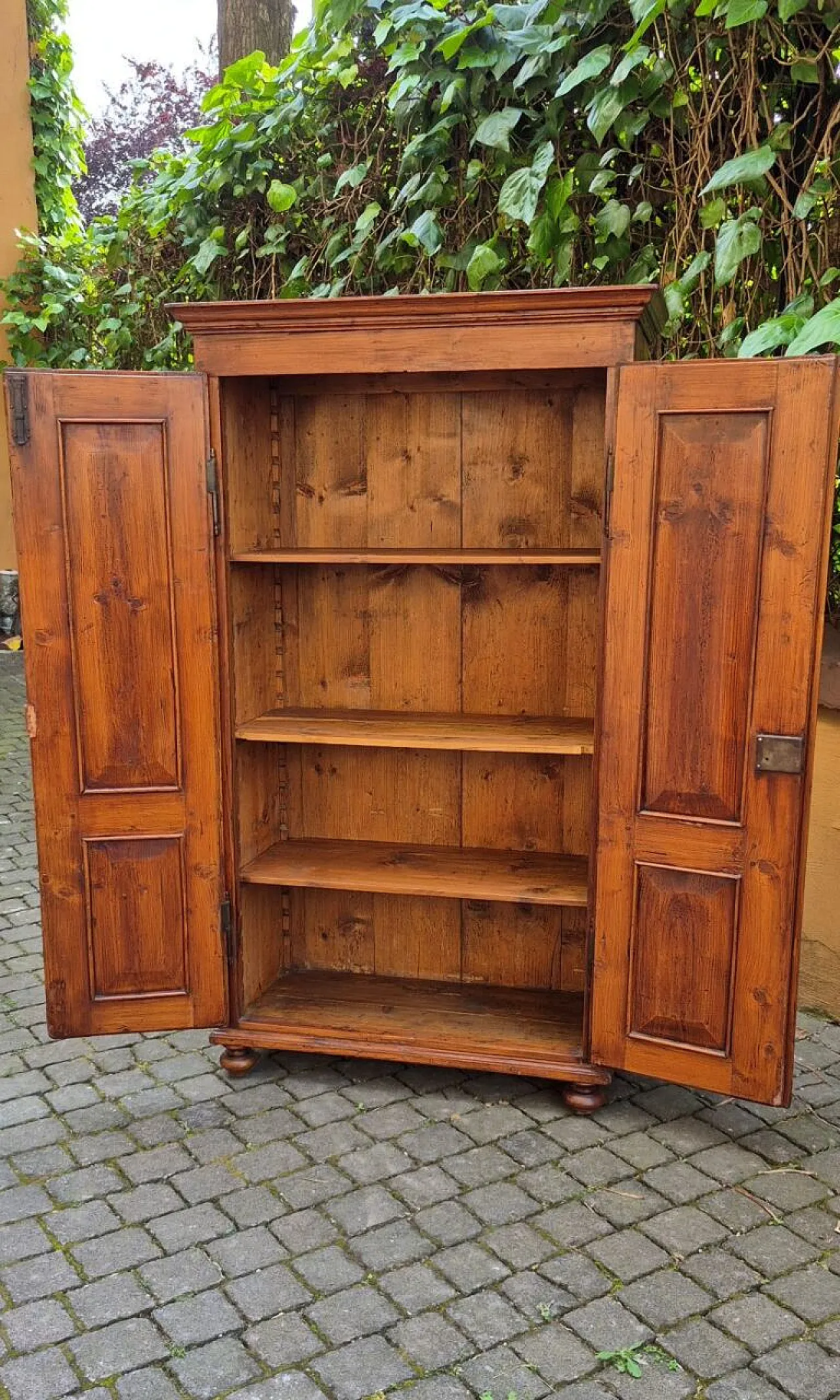 Credenza in legno di pino, metà '800 6