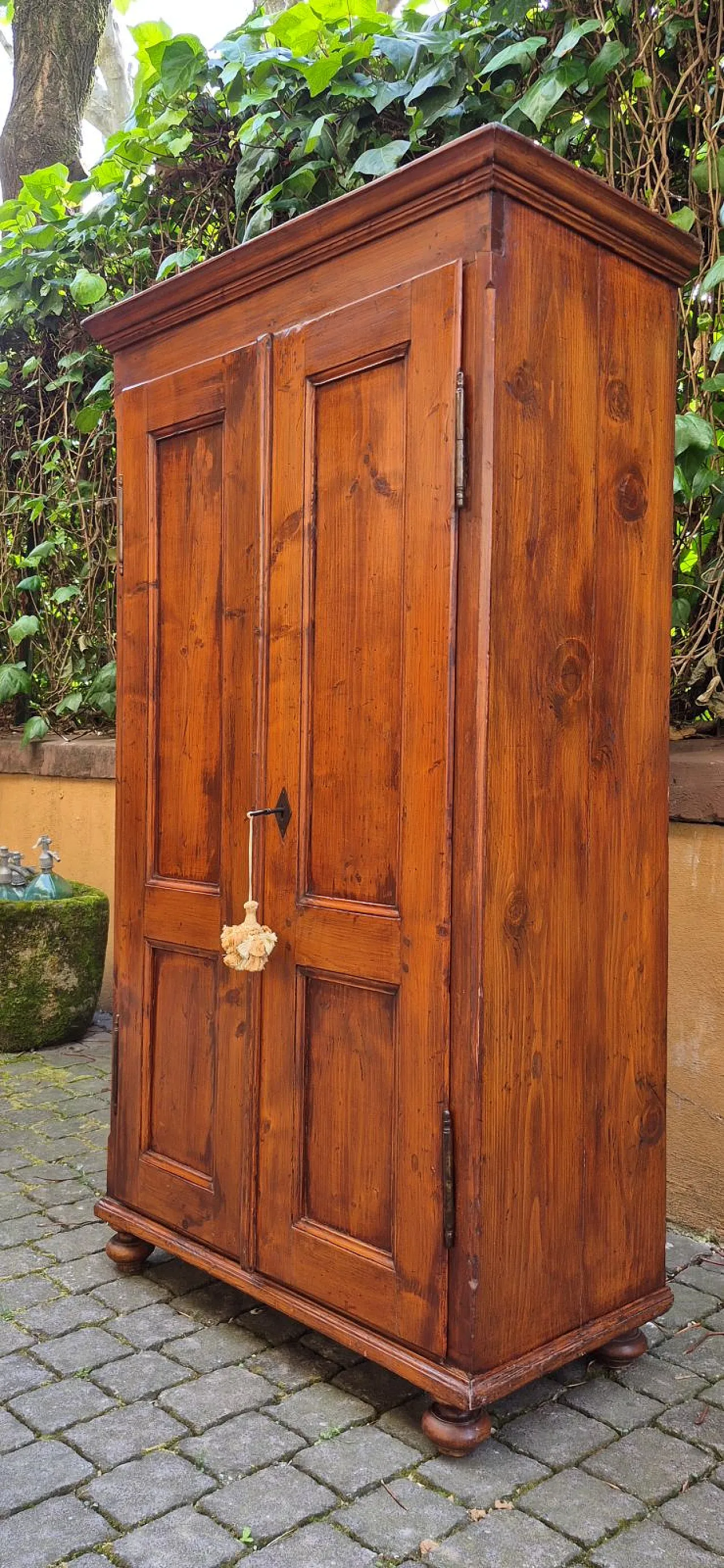 Credenza in legno di pino, metà '800 7