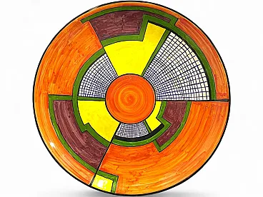 Ceramic plate, late 20th century