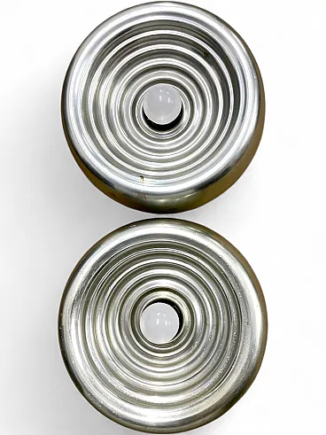 Pair of Padina wall lamps by Achille Castiglioni for Flos, 1960s