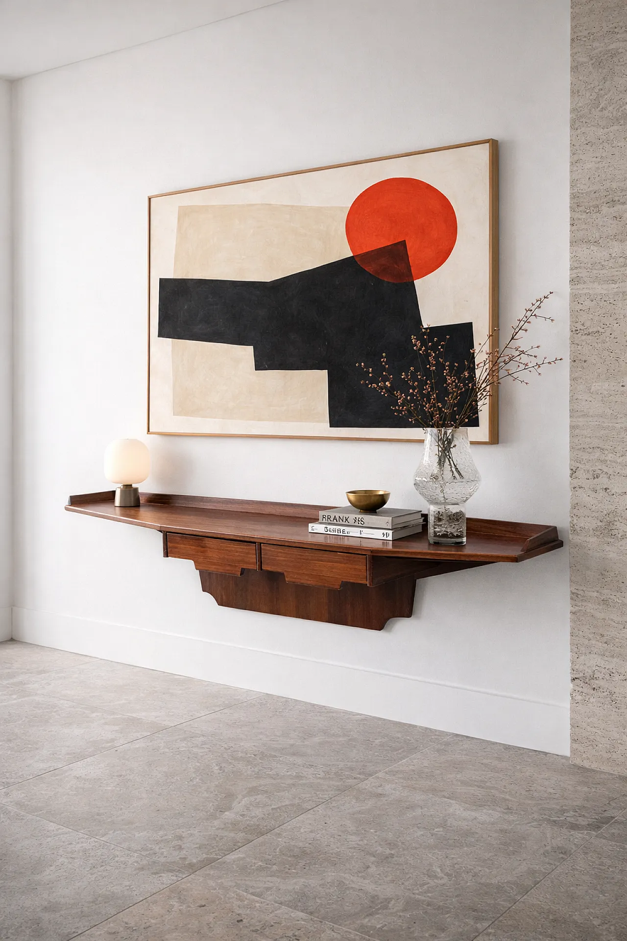 Mid-Century console, 70s 6