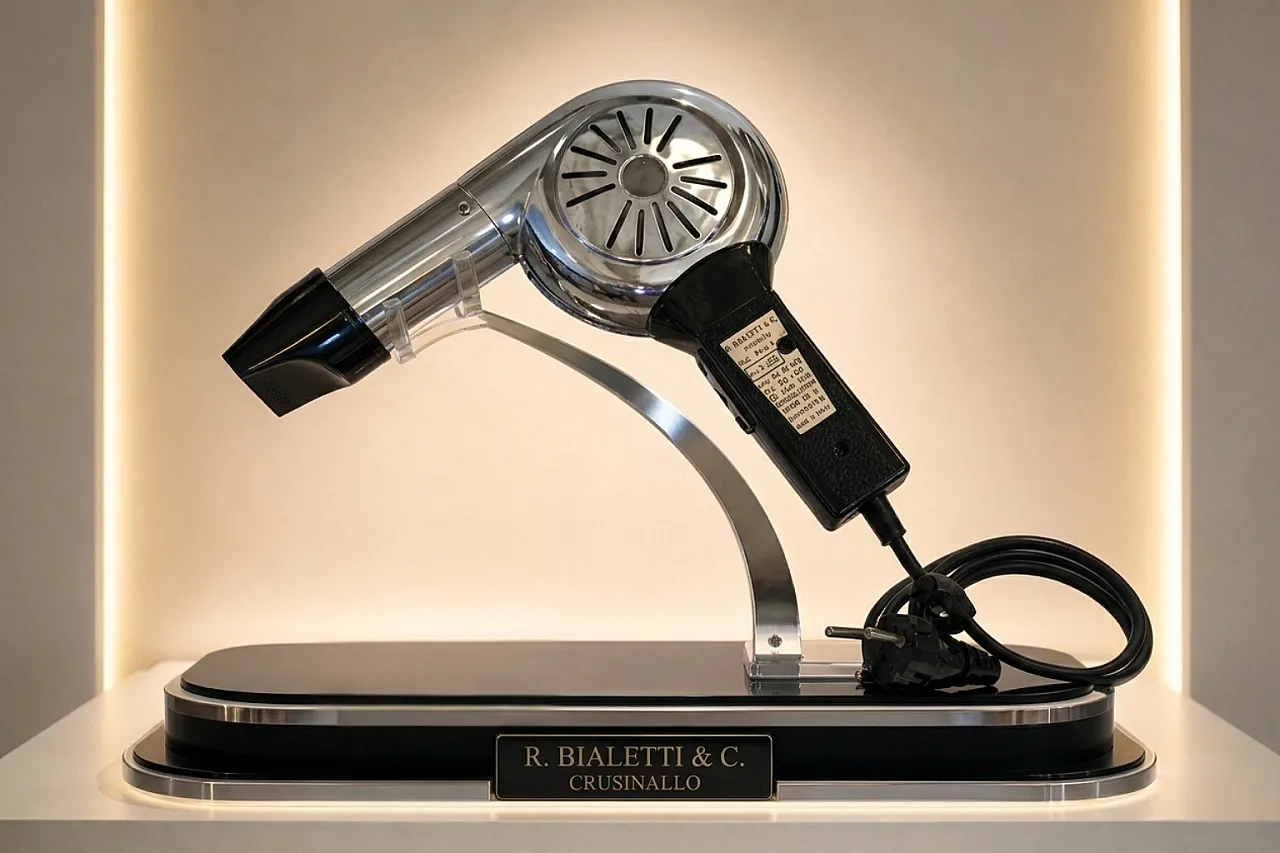 Hairdryer Mod. Phon 4 by Bialetti, 70s 2