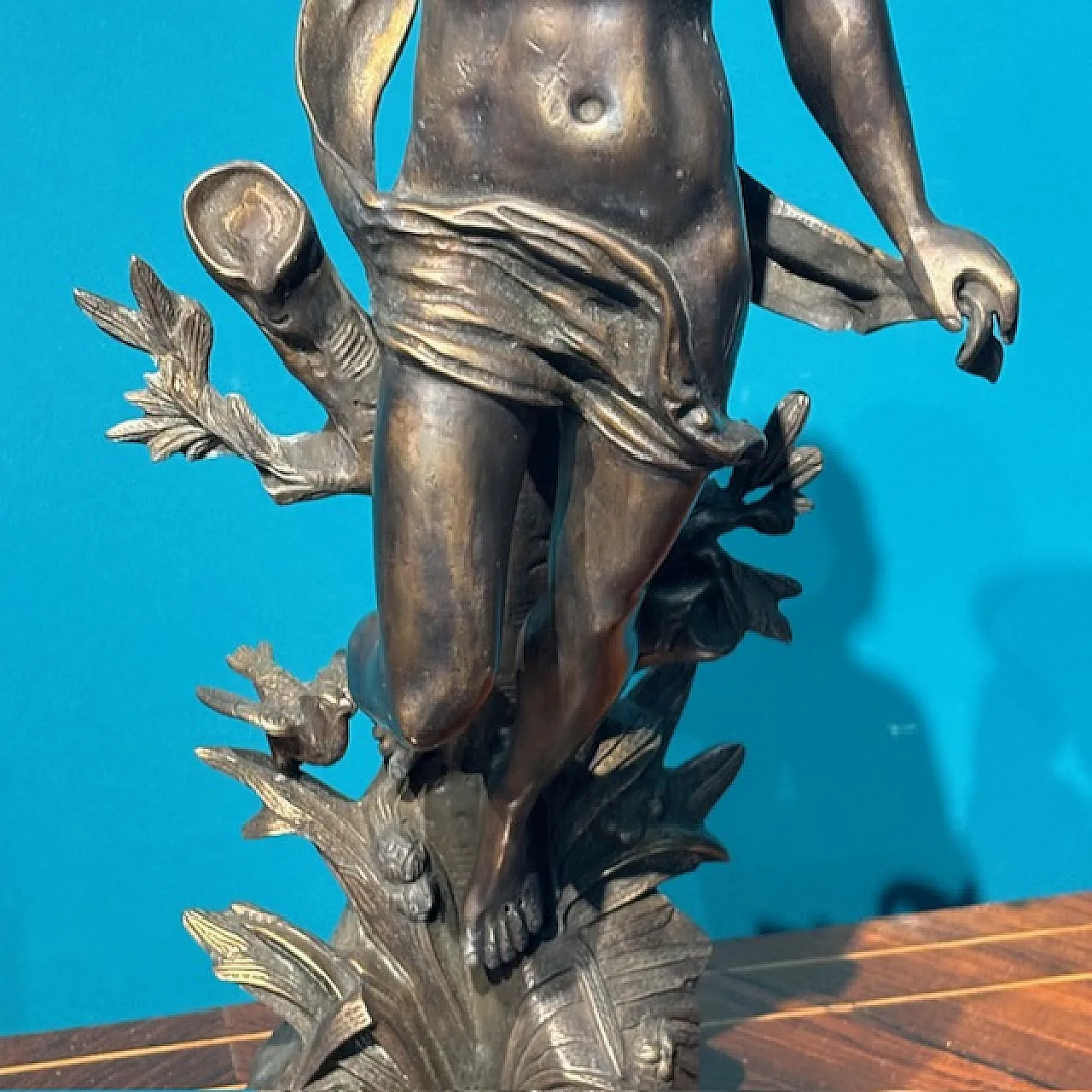 Bronze sculpture Apollo Moreau France, 19th century 4