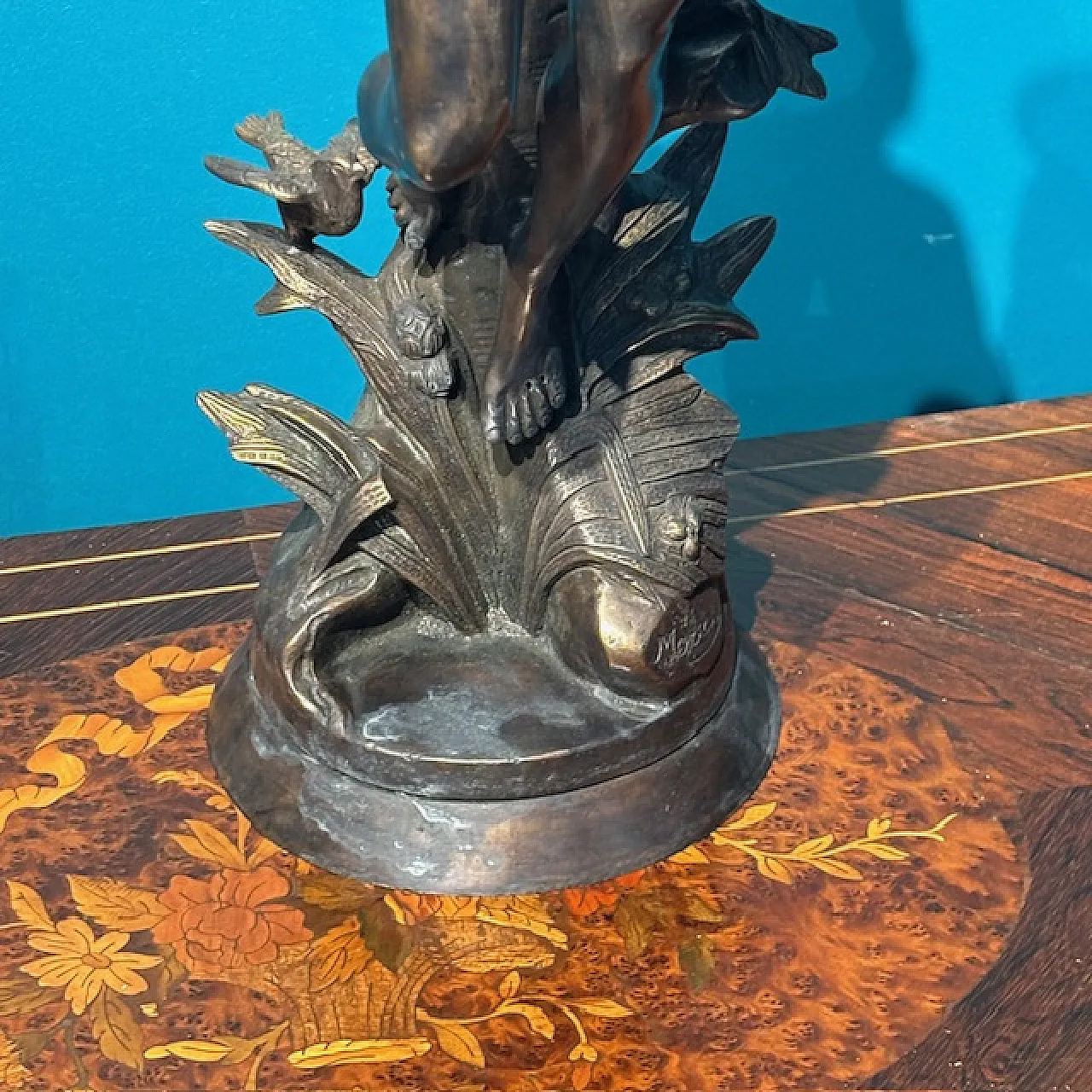 Bronze sculpture Apollo Moreau France, 19th century 5