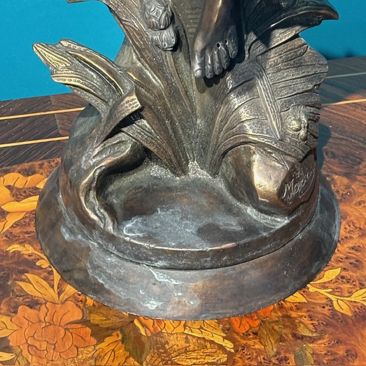 Bronze sculpture Apollo Moreau France, 19th century 6