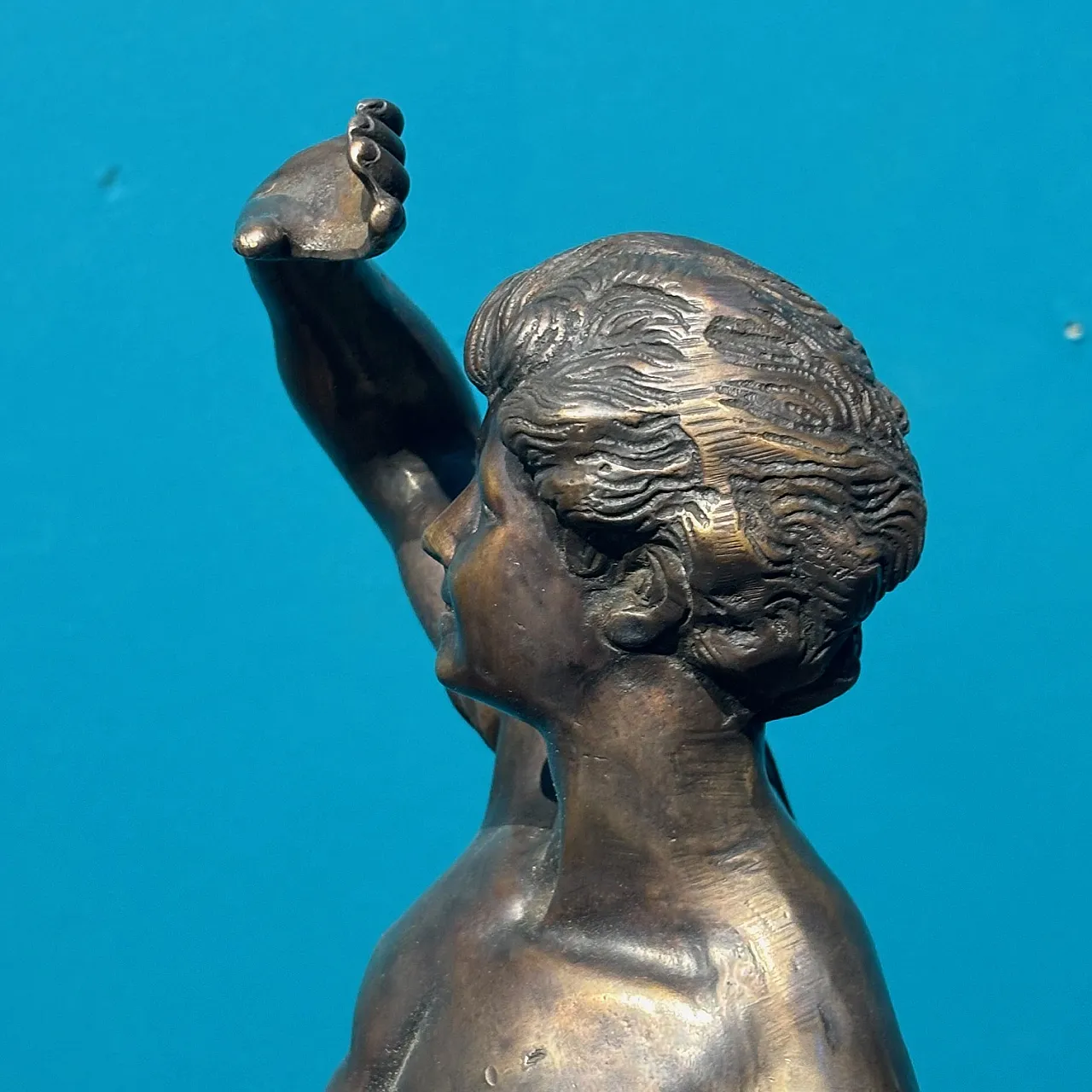 Bronze sculpture Apollo Moreau France, 19th century 10