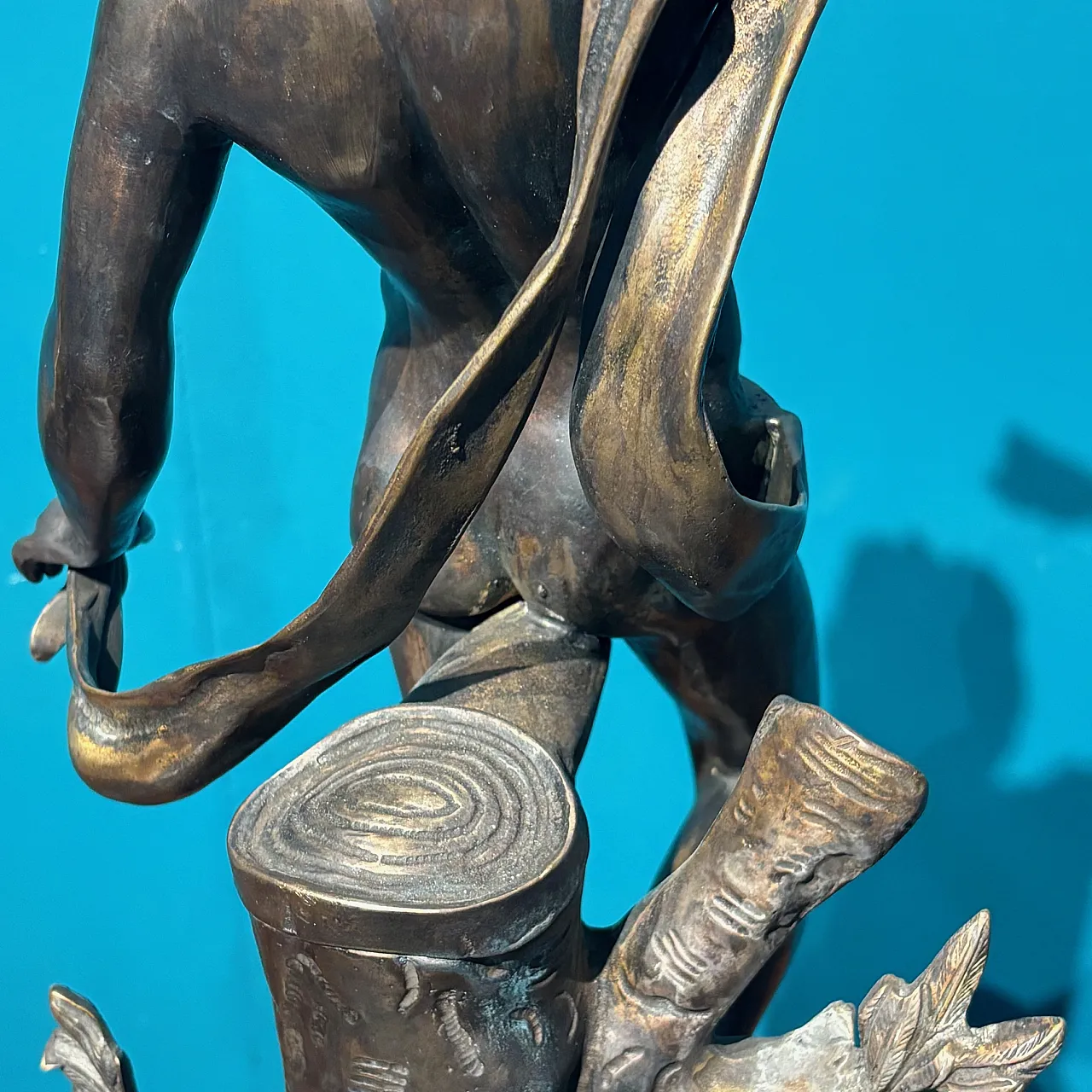 Bronze sculpture Apollo Moreau France, 19th century 14