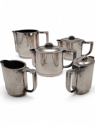 Coffee and tea service by Philipp Hausler for Berndorf, 1930