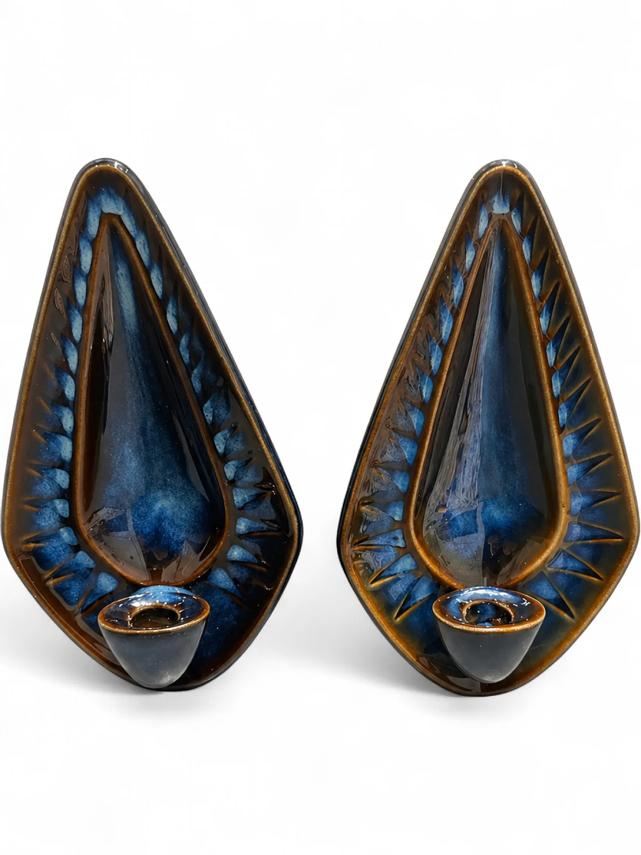 Pair of Sholm candle holders 6