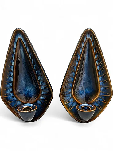 Pair of Sholm candle holders