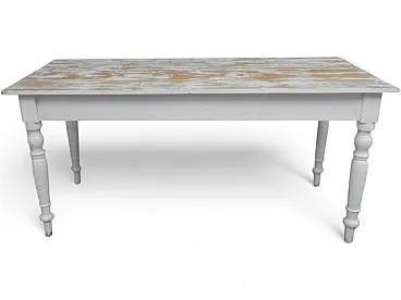 Fir wood table from 1960