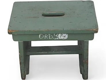 Support stool in fir wood 1960