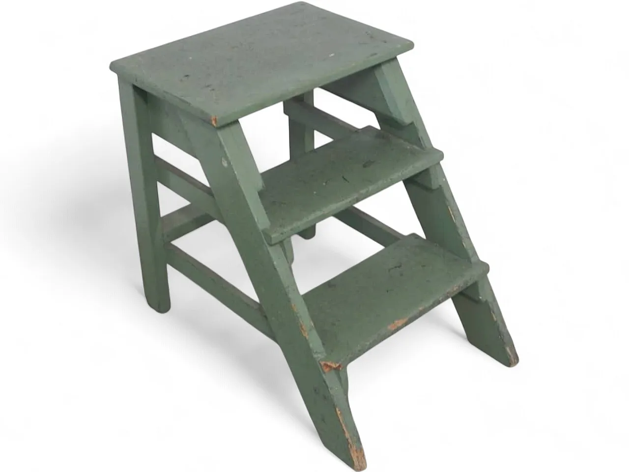 Ladder stool in fir wood 1960 9