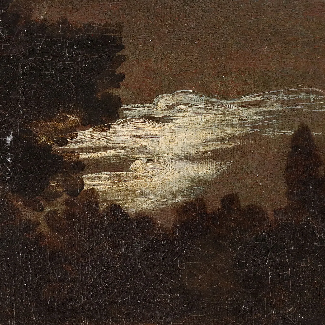 Scena di Caccia, olio su tela, '700 8