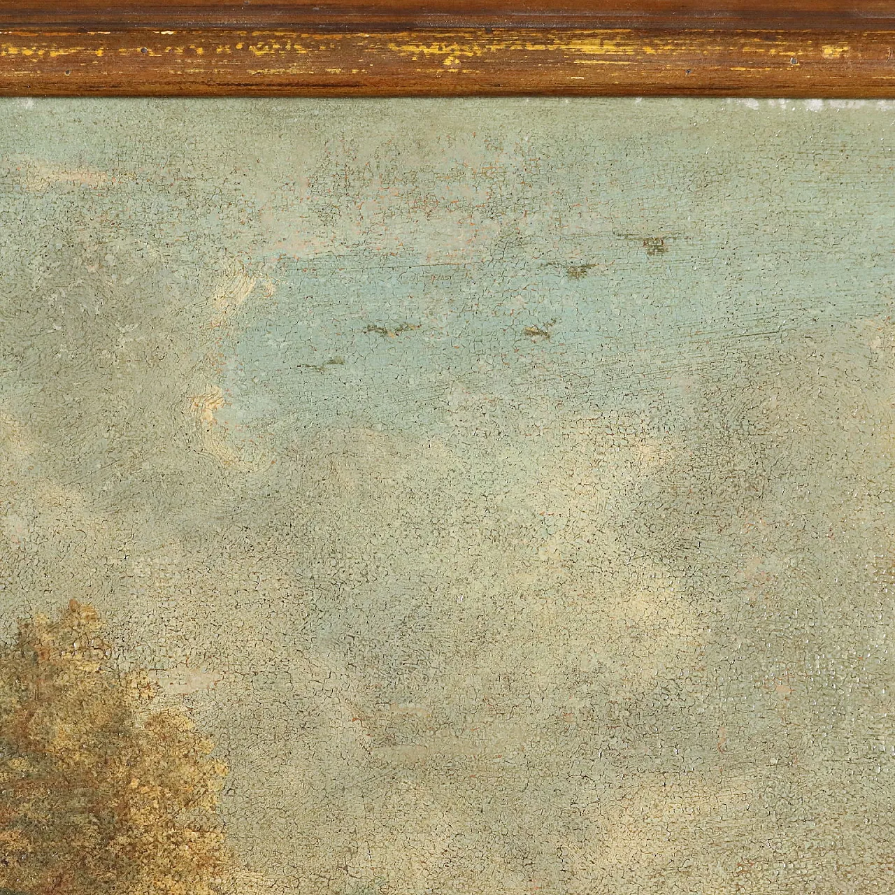 Landscape with Figures, oil on canvas, 20th century 7