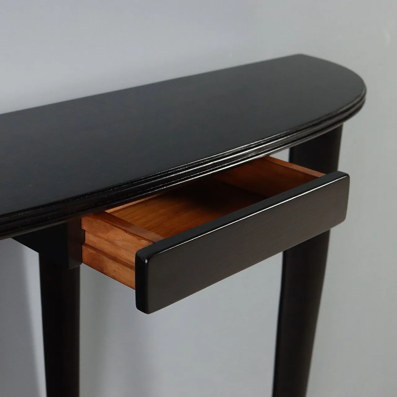 Wooden console, 1950s 4