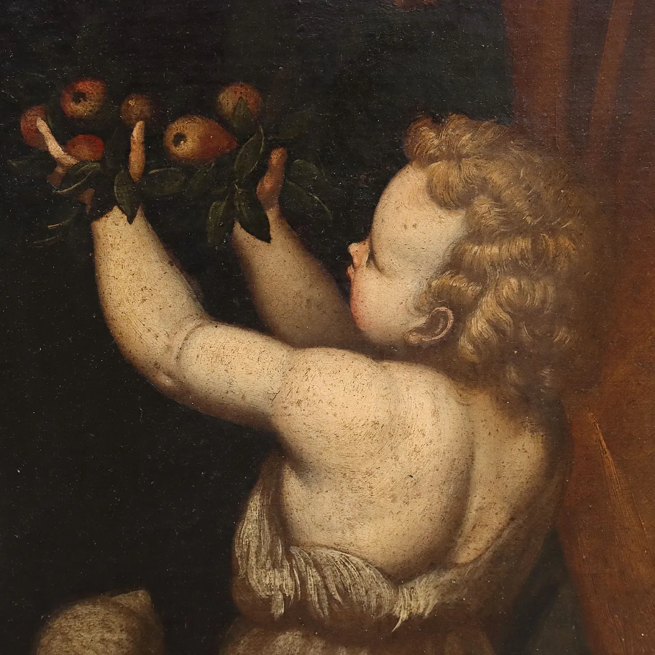 Madonna with Child and Saints, 17th century 8