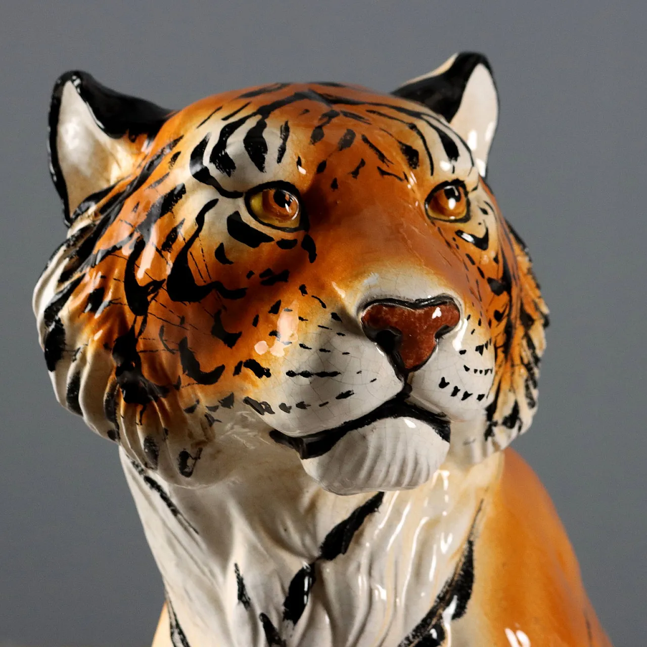 Ceramic Tiger, 20th century 3