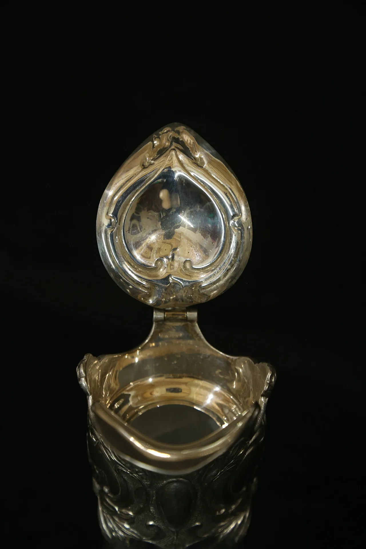 Brocca versatoio vino cristallo argento Topazio atlantis liberty, 1910 17