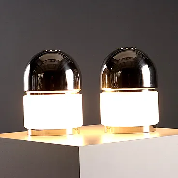 Coppia di lampade da tavolo Reggiani, '900